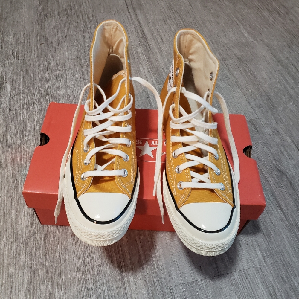 Converse 70 Hi Sunflower w9/m7 NWT